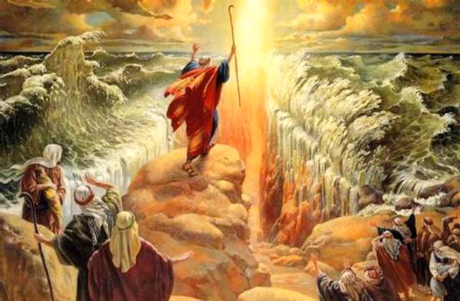 Mojżesz – przjście przez Otchłań Morza Czerwonego